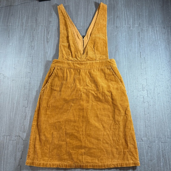 Frank & Oak Pinafore Corduroy Dress 100% cotton XS - Picture 3 of 10